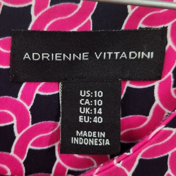 Adrienne Vittadini Sleeveless Dress Womens Size 10 - Picture 3 of 4